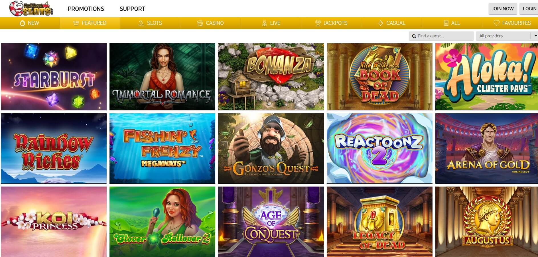 mad about slots casino games review