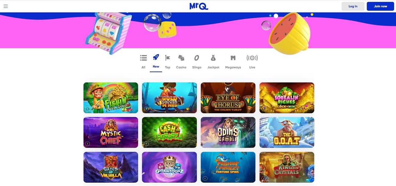 Mr Q Casino Slots