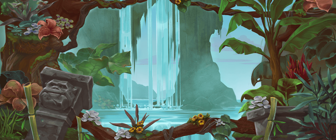 Rainforest Gold Background
